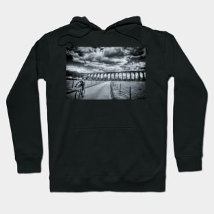 Digswell Viaduct Cyclist Hoodie